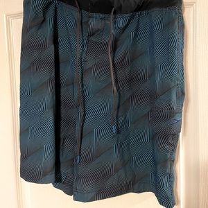 Blue Speedo Shorts/Swim Trunks